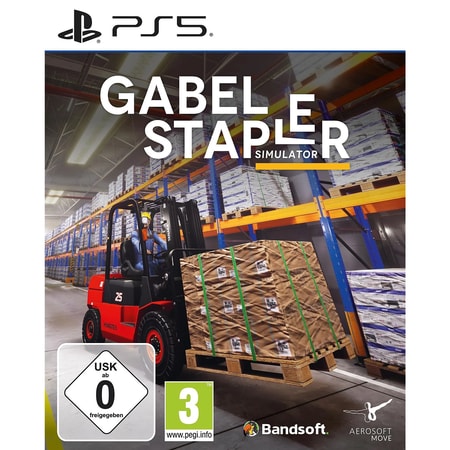 Gabelstapler Simulator PS5-Spiel
