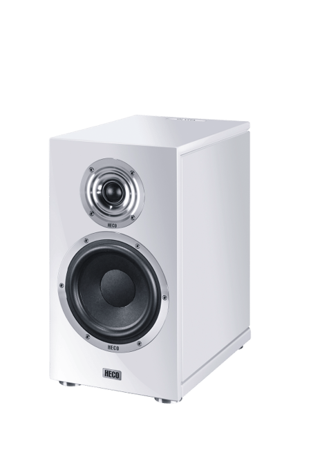 In Vita 3 Paar weiß Regal-Lautsprecher