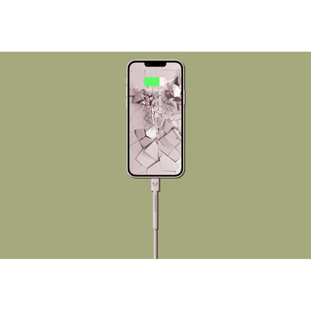USB - Lightning-Kabel "Fabriq", 2,0 m, Smokey Pink