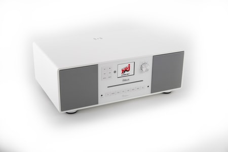 Passion Weiß (AB10207-002) DAB+ Internetradio mit CD-Player