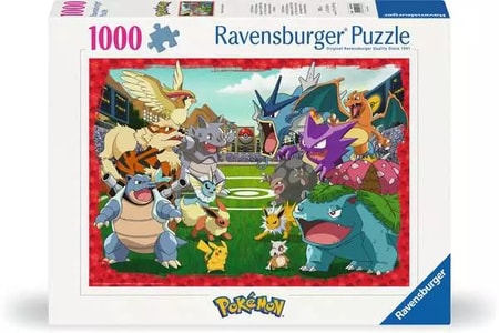 Puzzle Pokémon Kräftemessen - 1000 Teile