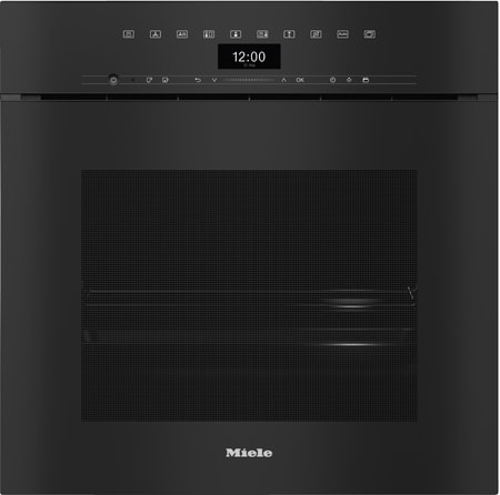 DGC 7465 HCX Pro Grifflos Obsidianschwarz Einbau-Dampfbackofen