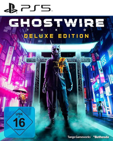 Ghostwire Tokyo Deluxe Edition PS5-Spiel