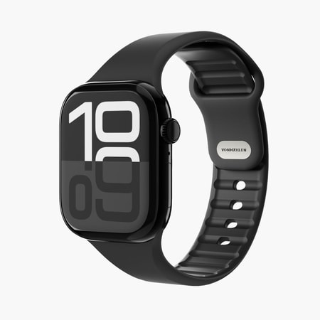 Watch Strap - Classic Band 2 - Armband für Apple Watch 40 / 41 / 42 mm, Black Armband