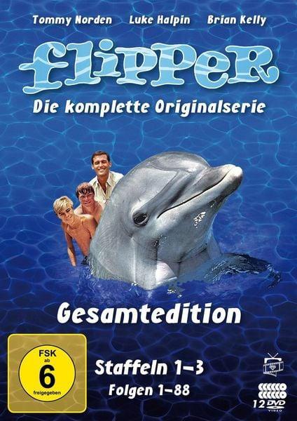 DVD Flipper Gesamtedition - Die komplette Originalserie (Staffeln 1-3) (Fernsehjuwelen)  [12 DVDs]