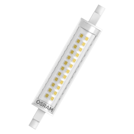LED-Lampe "SLIM LINE", Kolben, 118mm, 12W, R7S, Warmweiß, klar 00215128