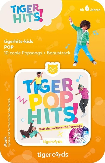 tigercard tigerhits-kids: POP