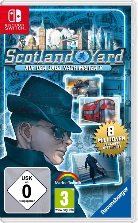 Scotland Yard Nintendo Switch-Spiel