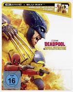 4K Ultra HD Blu-ray Deadpool - Deadpool & Wolverine - Limited Edition - Steelbook - Wolverine  (4K Ultra HD) (+ Blu-ray)