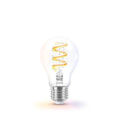 Filament-Lampe, transparent, A60 E27 7W