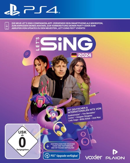 Let's Sing 2024 PS4-Spiel