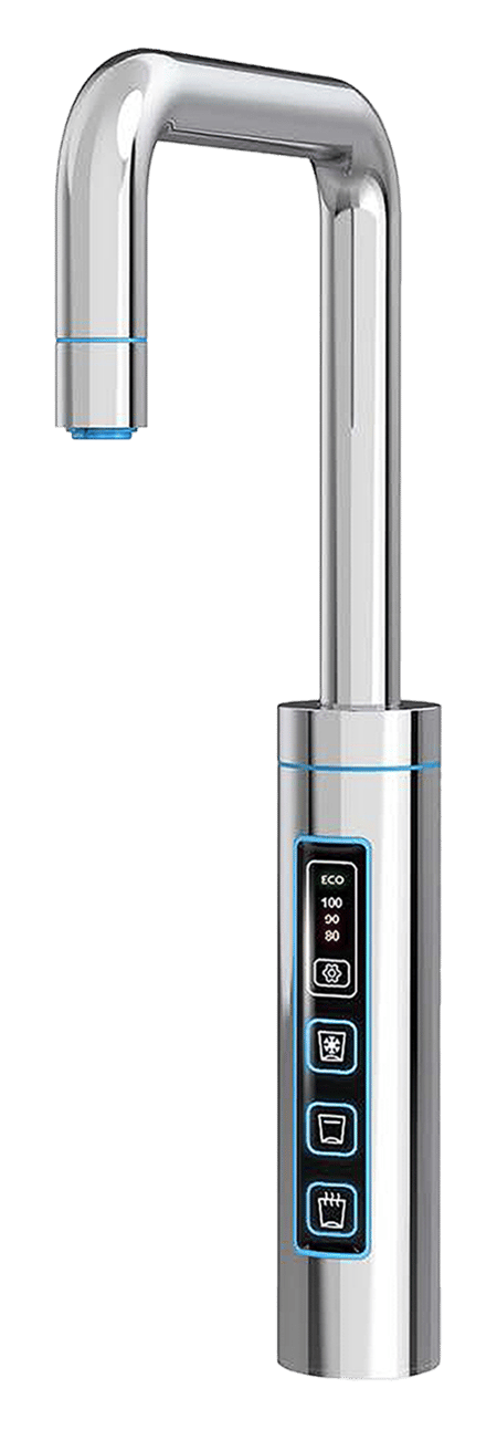 3in1 Touch Armatur (für Sprudler) eckig, Chrom (XO-AR 3010)