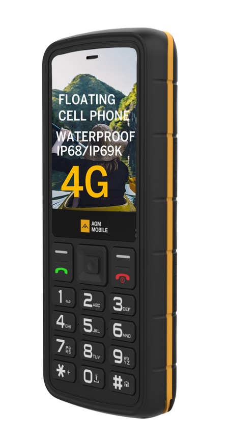 M9F - Floating 4G, Schwarz - Modell 2025 Handy