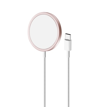 Magnetic Charger USB-C Ideal For IPhone 12, 13 And 14 Rosa