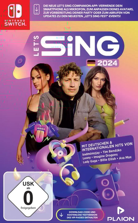 Let's Sing 2024 Nintendo Switch-Spiel