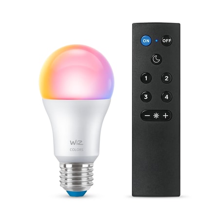 Lampe 8,5 W (entspr. 60 W), A60, E27, Fernbedienung, RGB