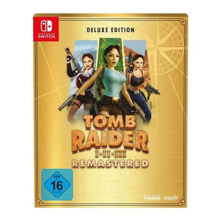 Tomb Raider 1-3 Remastered Deluxe Edition Nintendo Switch-Spiel