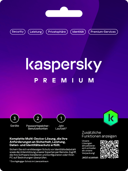 Premium 3 Geräte 1 Jahr Laufzeit