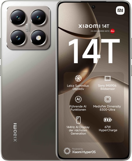 14T 12GB + 256GB Titan Gray Smartphone