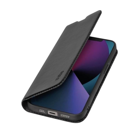 Bookcase Wallet Lite-Hülle für iPhone 14 Plus, Schwarz