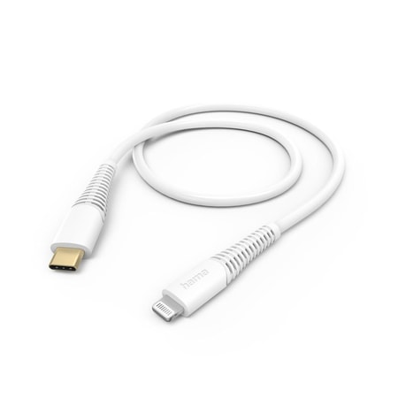 Ladekabel, USB-C - Lightning, 1,5 m, Weiß (00201505)