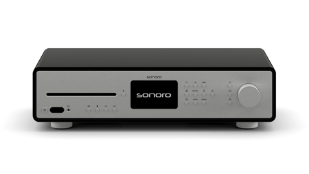 Hi-Res Audio Internet-Receiver MAESTRO Quantum schwarz (hochglänzend) - silber