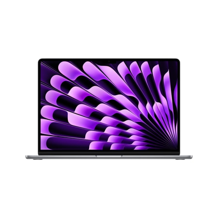 MacBook Air, 15 Zoll, 2024, Space Grau, M3, 8-Core CPU, 10-Core GPU, 16 GB, 2 TB SSD