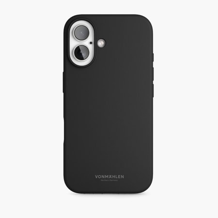 Soft Silicone Case - Schutzhülle aus Silikon, MagSafe kompatibel iPhone 16 Plus, Black Handyhülle