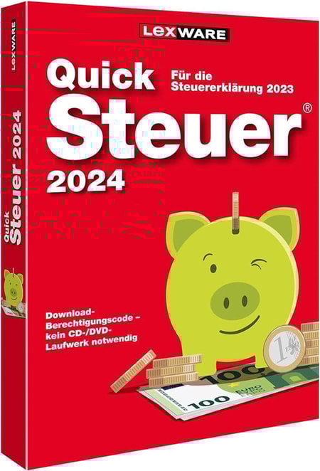 QuickSteuer 2024 Steuersoftware