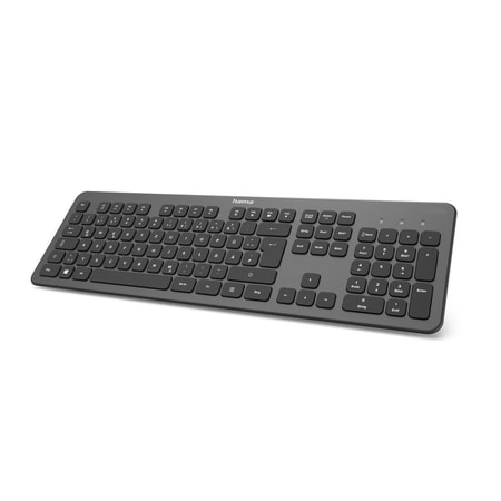 KW-700, kabellos, Anthrazit/Schwarz Tastatur