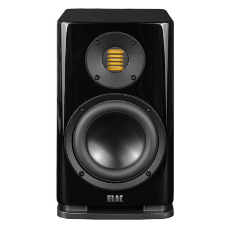 SOLANO BS 283.2 schwarz hochglanz Regal-Lautsprecher