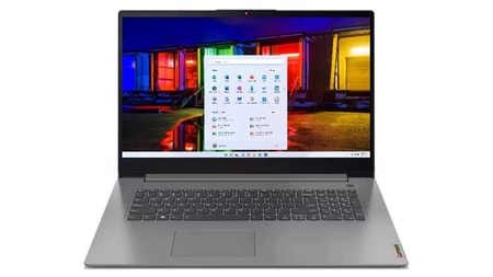 Notebook Ideapad 3 17ALC6, Grau, 17,3 Zoll, Full HD, AMD Ryzen 5 5500U, 8 GB, 512 GB M.2 SSD