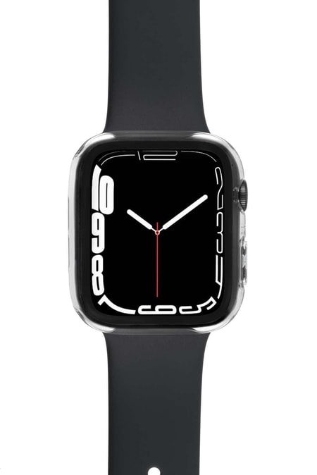 Displayschutz Full Body Case + Displayschutzfolie - Apple Watch Serie 7  41mm - Transparent