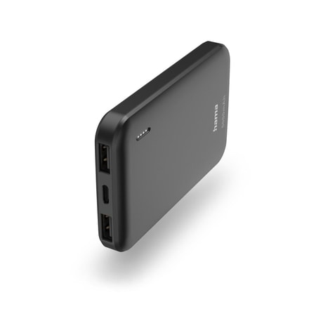 Power Pack "Pocket 5", 5000mAh, Ausgang: 2x USB-A, Anthrazit (00201707)