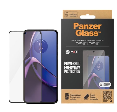 Schutzglas Schutzglas für Motorola moto g84/g72, Ultra-Wide Fit