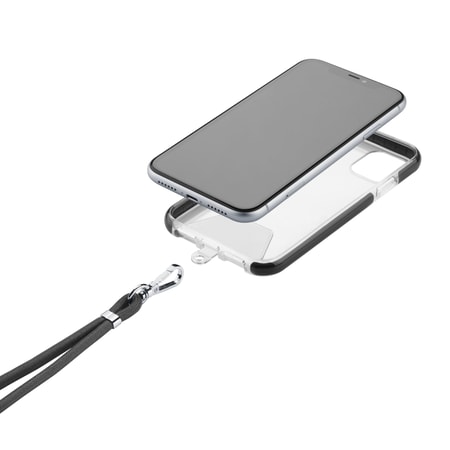 Universal Necklace Strap Lace Black (60640) Handykette ohne Handyhülle