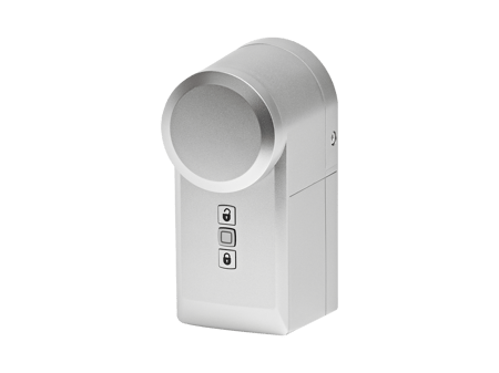 Türschlossantrieb, silber