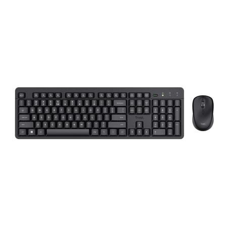 Ody II Wireless Tastatur-Maus-Set, Schwarz