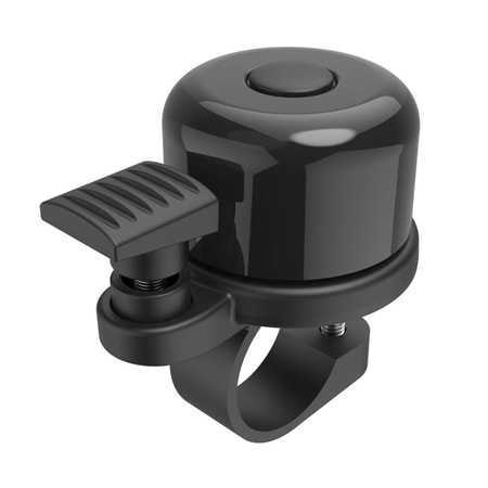 Fahrradklingel "AirBell", mit AirTag-Halter, Ø 2,2 cm, 85 dB (00185831)