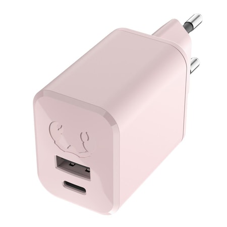USB-C+A Mini Charger PD 45W, Smokey Pink (00220550)