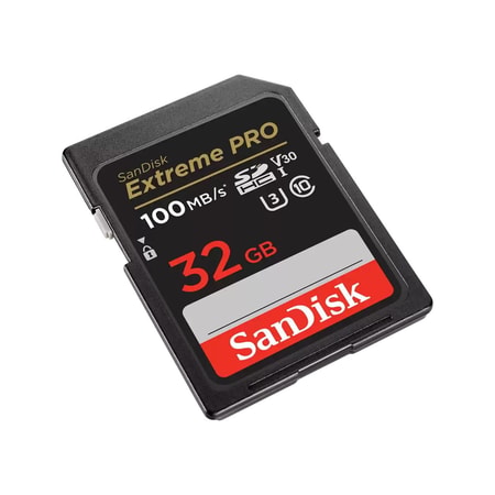 SDHC Extreme PRO 32GB (R100MB/s), + 2 Jahre RescuePRO Deluxe Speicherkarte