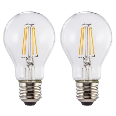 LED-Filament E27 806lm Warmweiß Klar 2 Stück