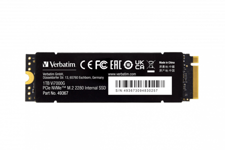 Vi7000 PCIe NVMe M.2 SSD 1TB, interne Gaming-Festplatte (49367)