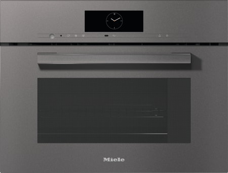 DGM 7840 Dampfgarer mit Mikrowelle Graphitgrau