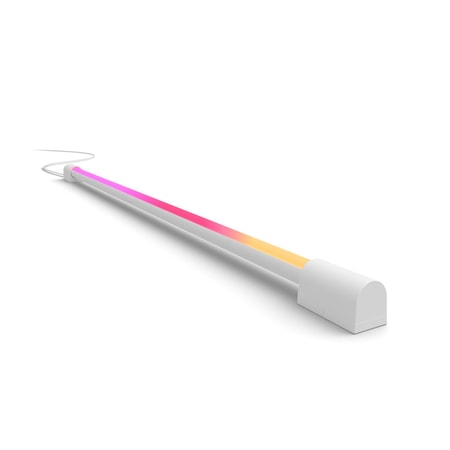 White & Color Ambiance Play Gradient Light Tube kompakt