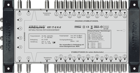 KR 17-8 K-II Multischalter