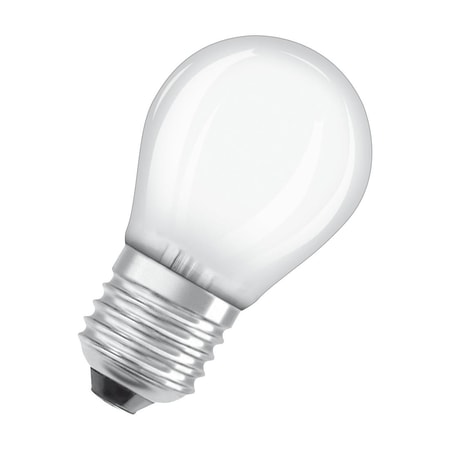 LED-Filament "Retrofit", Miniballform, 4W ersetzt 40W, E27, Warmweiß, matt 00217766