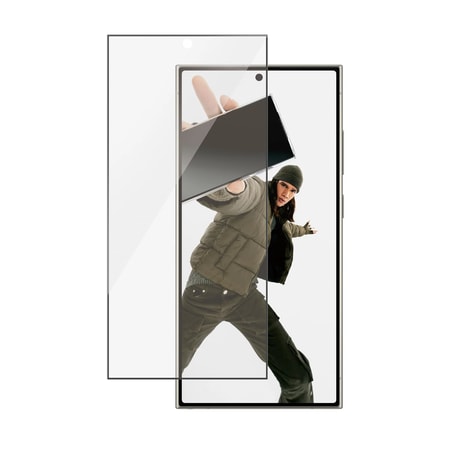 ScreenPro Schutzglas Samsung Galaxy S24 Ultra, Ultra-Wide Fit