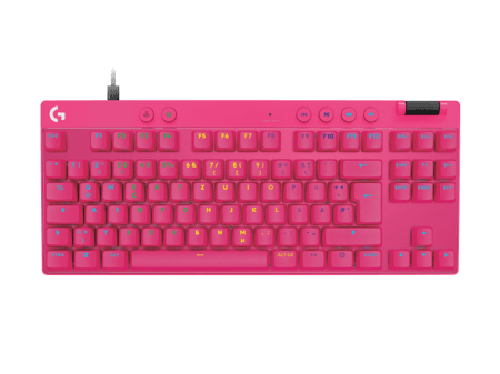 PRO X TKL RAPID Gaming-Tastatur, Pink