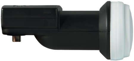 Single LNB Universal-V/H-LNB mit Satfinder, schwarz